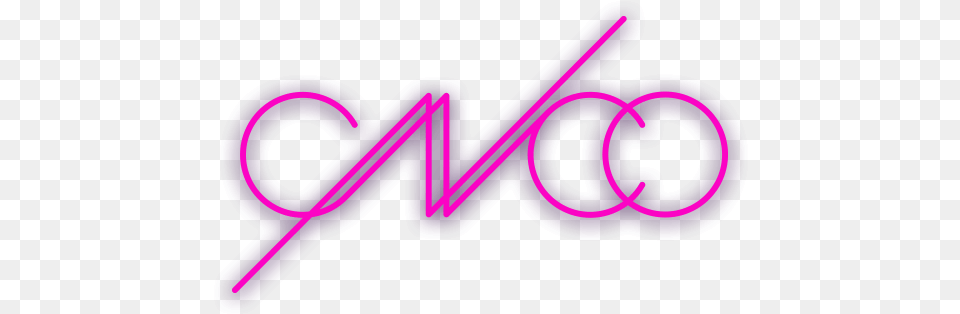Cnco Imagenes Cnco Logo, Light, Neon, Purple, Smoke Pipe Free Png Download