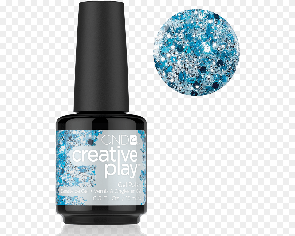 Cnd Creative Play Gel Well Red, Turquoise, Cosmetics, Accessories, Bottle Free Png
