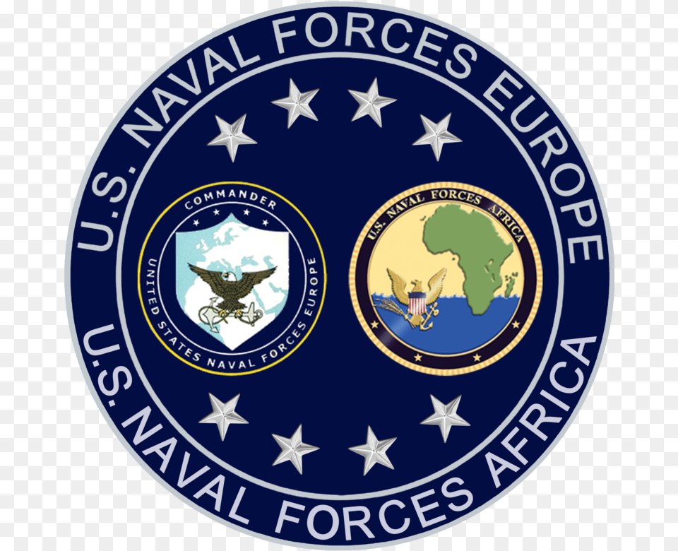 Cne Cna Us Naval Forces Africa Logo, Badge, Emblem, Symbol, Animal Png