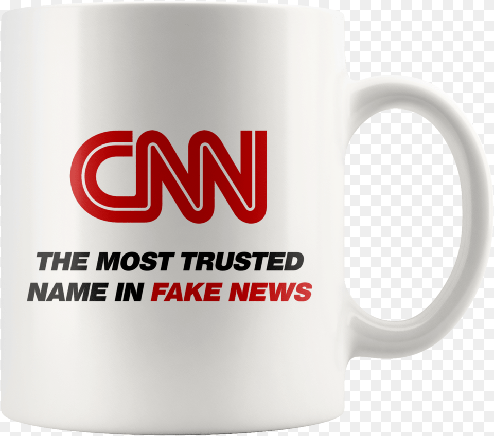Cnn Fake News Mug Magic Mug, Cup, Beverage, Coffee, Coffee Cup Png Image
