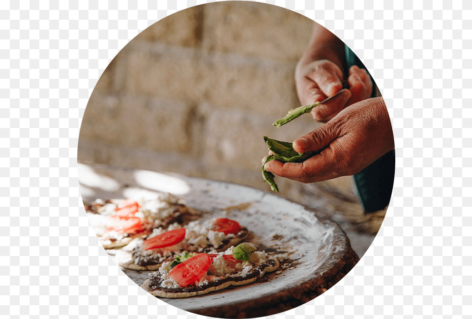 Cntwwt Circle Mexico Local Color Oaxaca Dish, Body Part, Finger, Food, Food Presentation Png Image