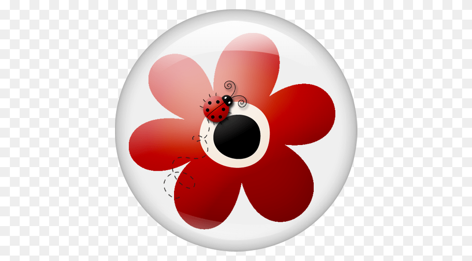Co Ladybug Ladybird, Dahlia, Flower, Plant Png Image