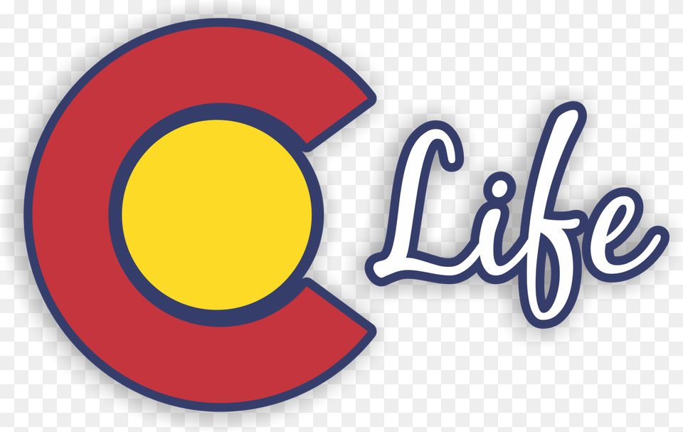 Co Life Colorado Flag Decal Flag Of Colorado, Light, Logo, Text Png Image