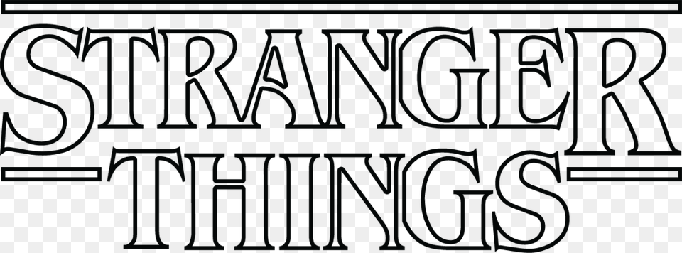 Co Stars Co Occurrence Stranger Things White Logo, Lighting, Gray Free Png Download