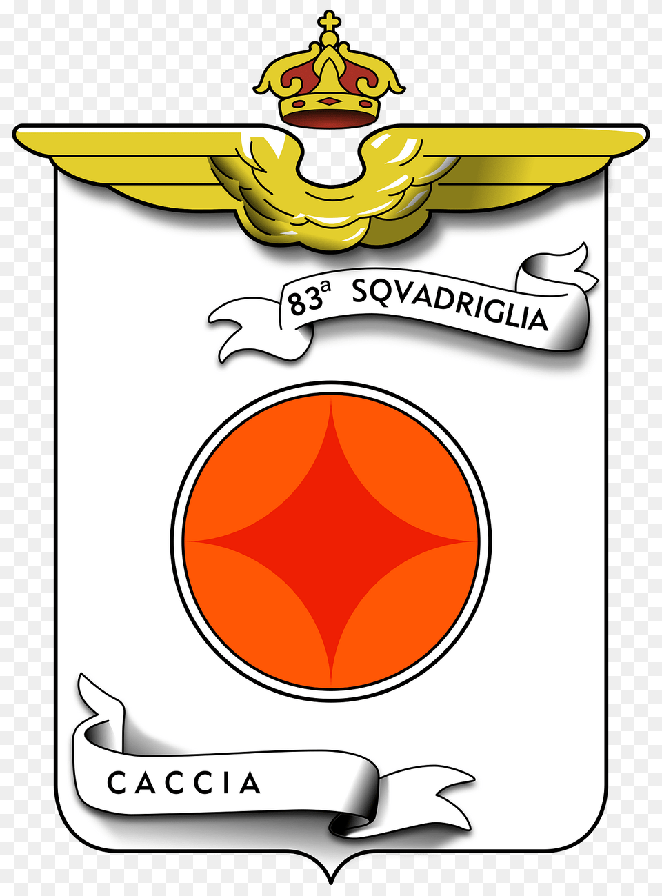 Coa 83 Squadriglia Caccia Clipart, Logo, Badge, Symbol, Emblem Png Image