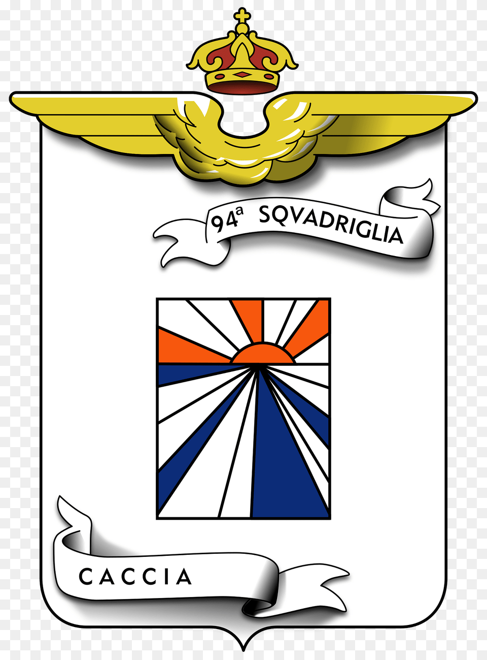 Coa 94 Squadriglia Caccia Clipart, Emblem, Symbol Free Transparent Png