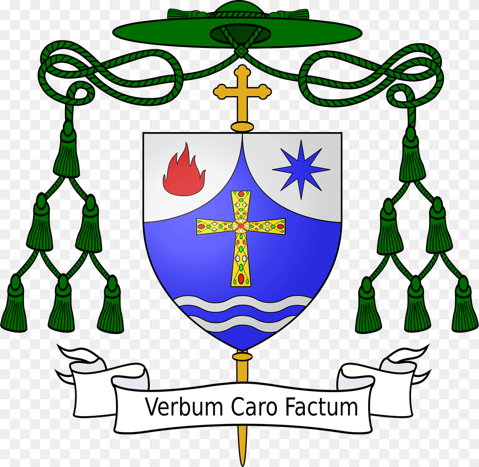 Coa Bishop Filippo Santoro Of Petropolis Br Clipart, Symbol Free Transparent Png