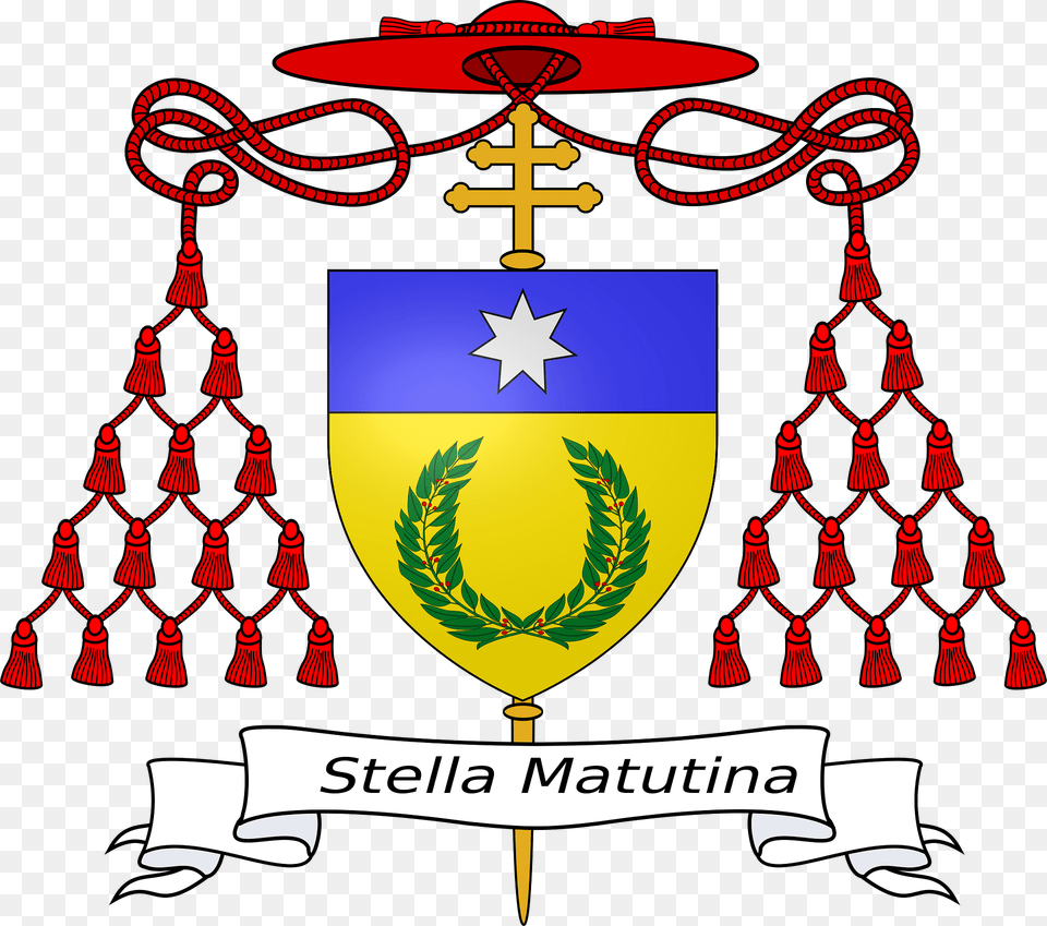Coa Cardinal Camillo Laurenti Clipart, Emblem, Symbol Free Transparent Png