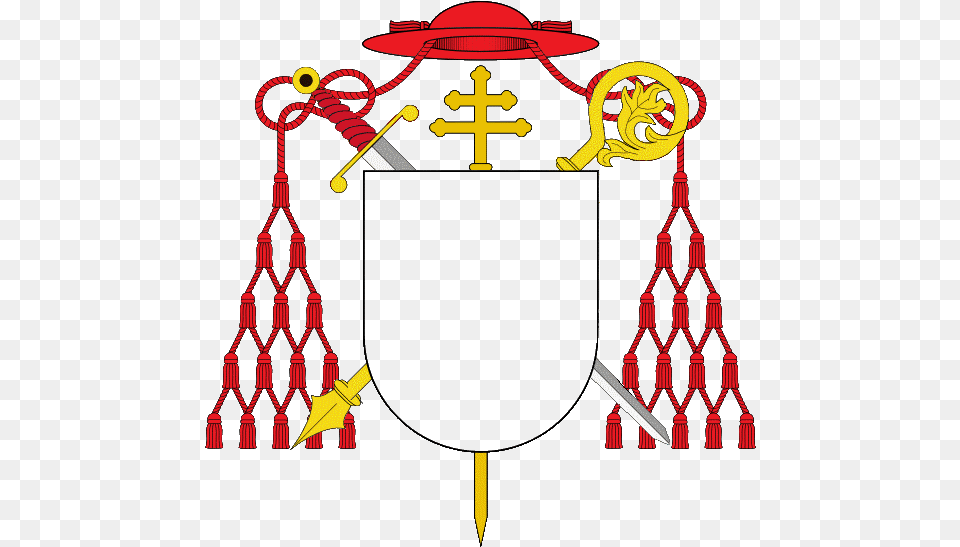 Coa Cardinal Prince Archbishop Archdiocese Of Southwark Coat Of Arms, Armor, People, Person Free Png