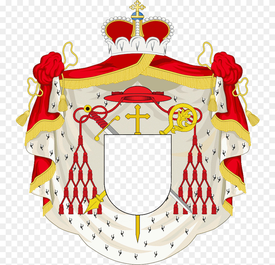 Coa Cardinal Prince Bishop Grand Duchy Of Lithuania Coat Of Arms, Person, Flower, Plant, Rose Free Png