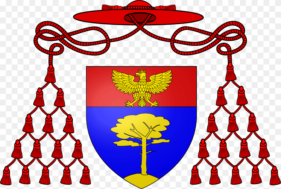 Coa Cardinals Pietro Marini E Niccolo Marini Clipart, Animal, Bird, Emblem, Symbol Png