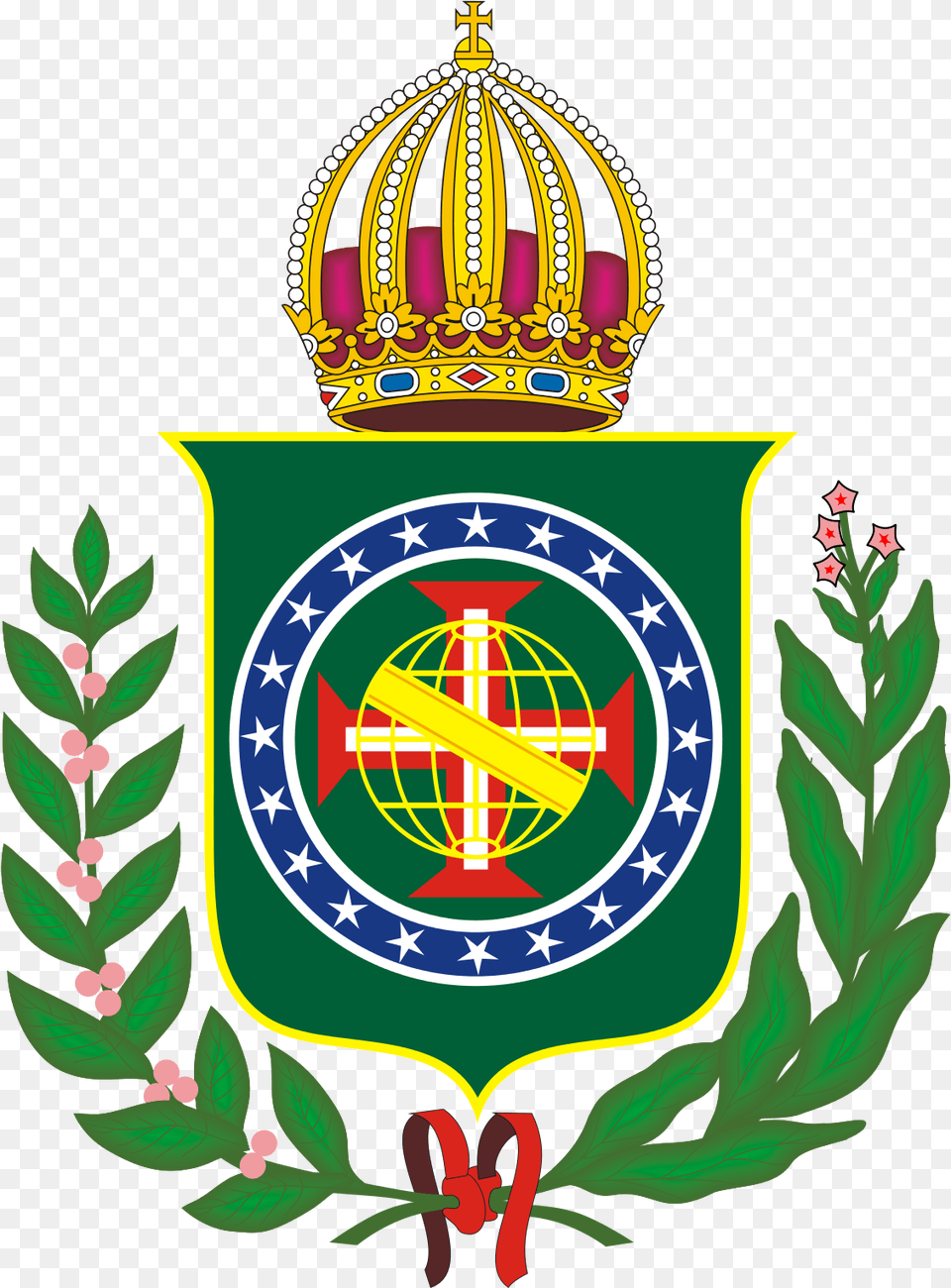 Coa Empire Of Brazil Federation Of The Americas, Emblem, Symbol Png Image