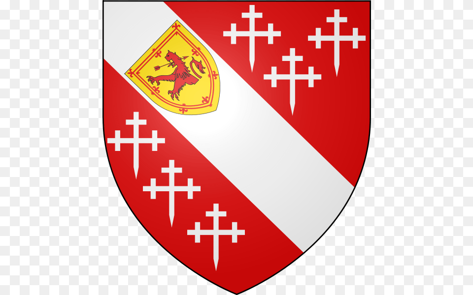 Coa Howard Howard Augmentation Earl Of Surrey Coat Of Arms, Armor, First Aid, Shield Png