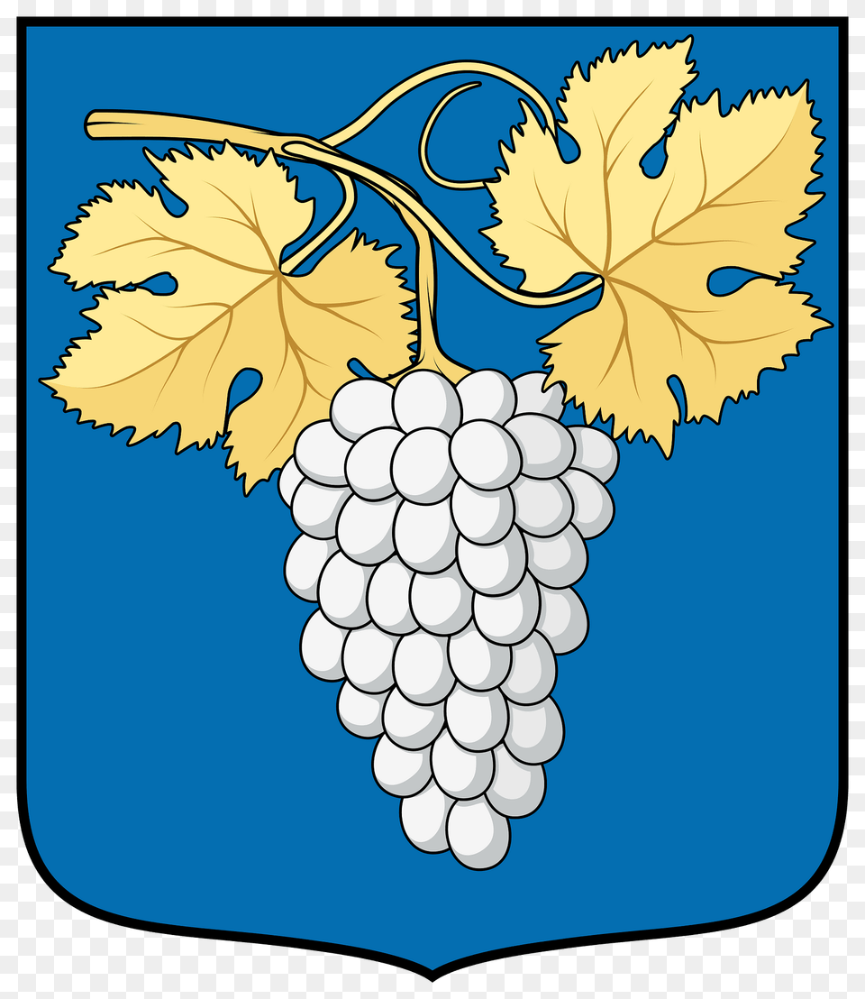 Coa Hungary Town Szin Clipart, Food, Fruit, Grapes, Plant Free Png