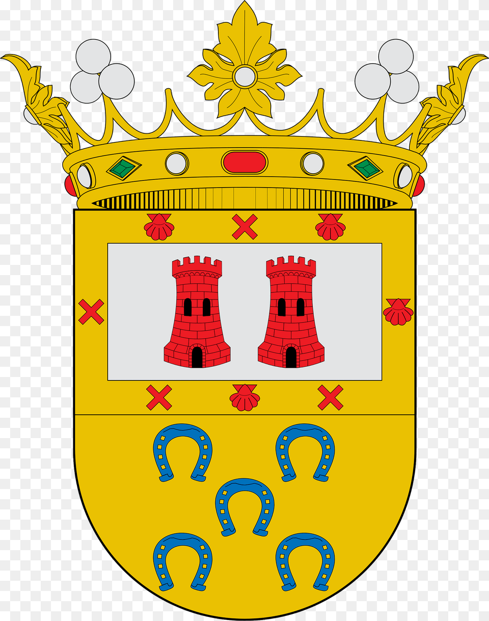 Coa Marquess Of Larios Clipart, Emblem, Symbol, Armor Png Image