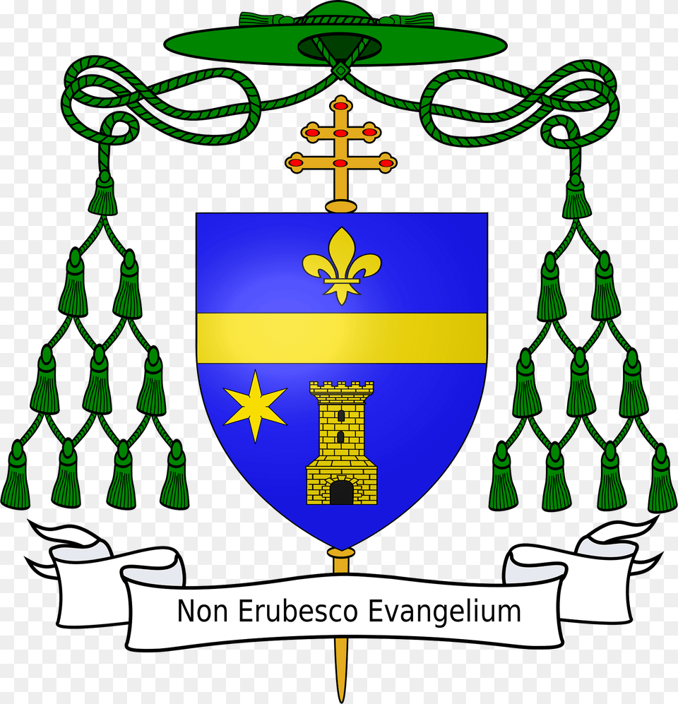 Coa Of It Archbishop Renato Boccardo Of Spoleto Norica Clipart, Symbol Png Image