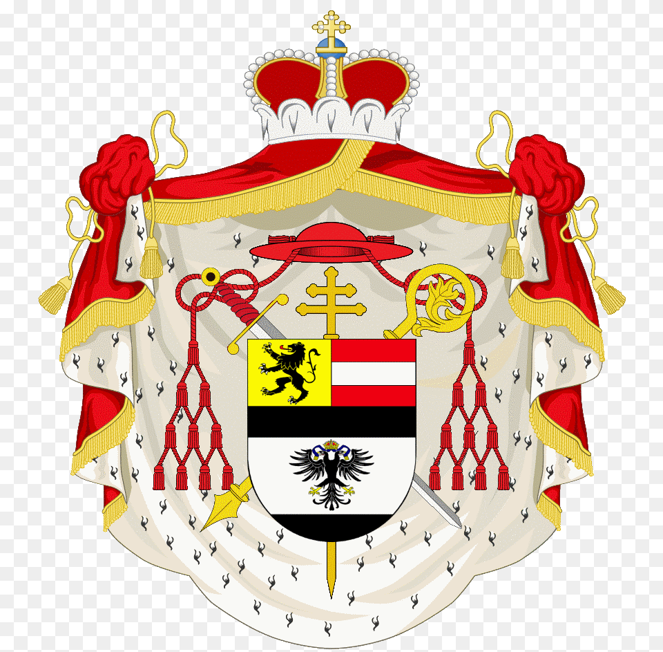 Coa Prince Archbishop Of Salzburg, Armor, Flower, Plant, Rose Free Png Download