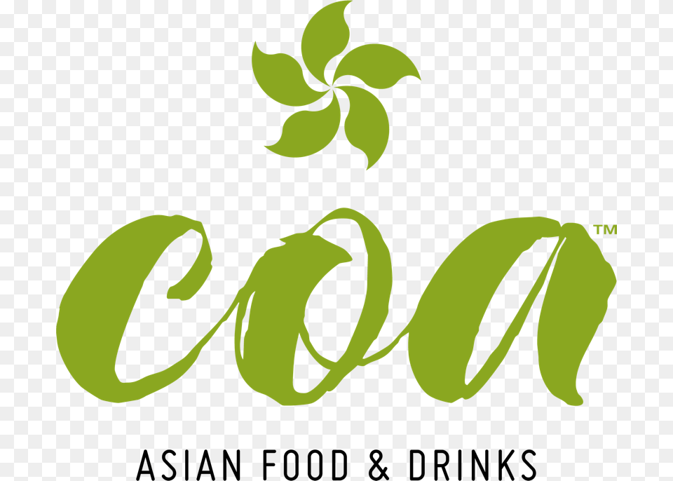 Coa Restaurant Prague Hong Kong Flag Logo, Green, Leaf, Plant, Art Png Image