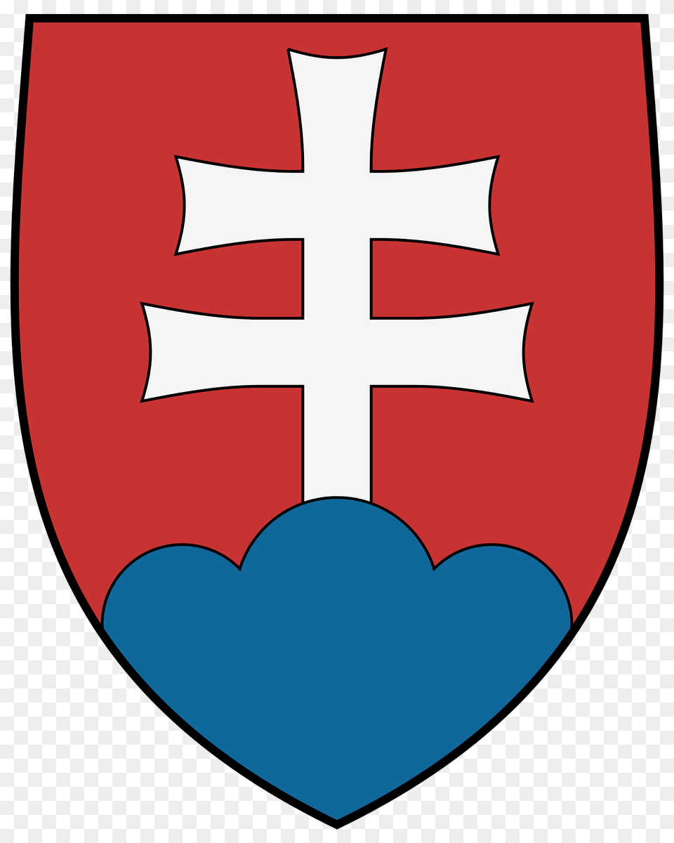 Coa Slovakia Country Clipart, Armor, Shield Free Transparent Png