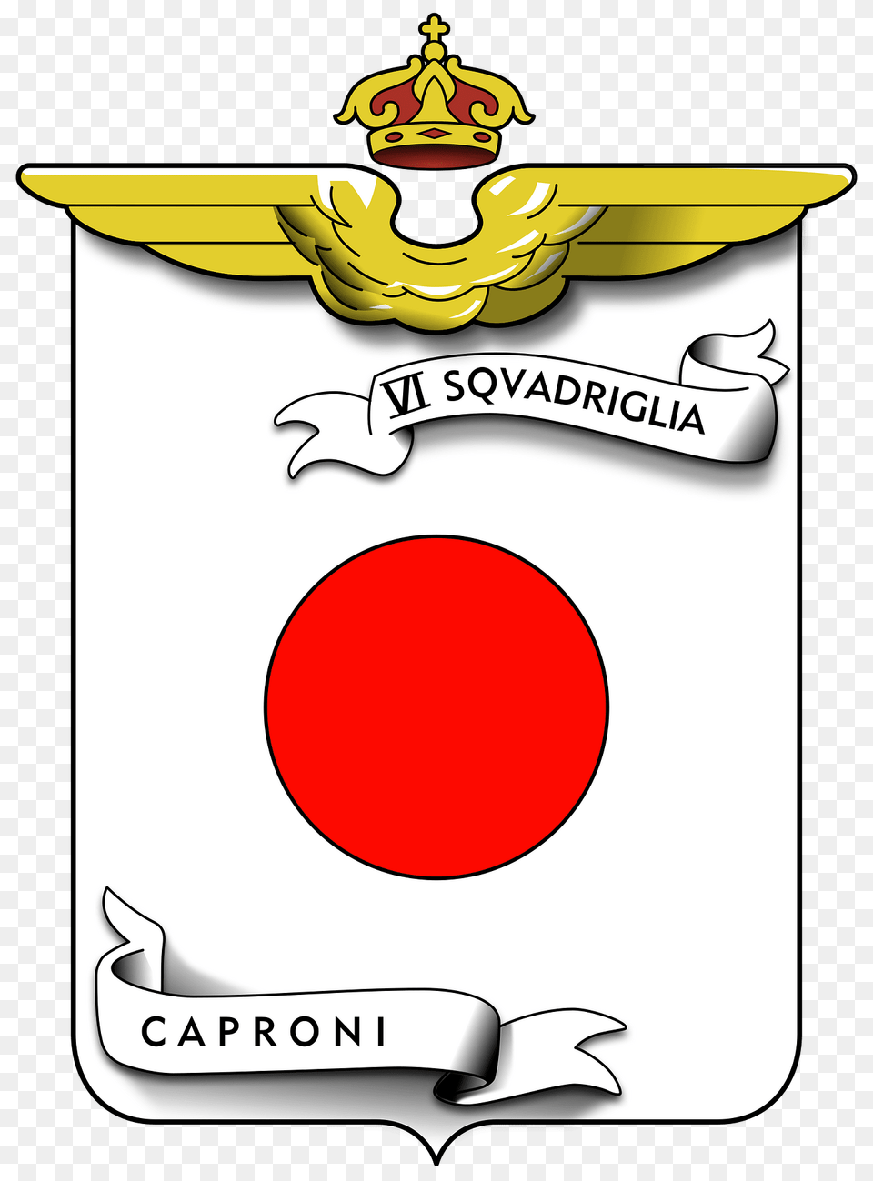 Coa Vi Squadriglia Caproni Clipart, Logo, Smoke Pipe Png Image