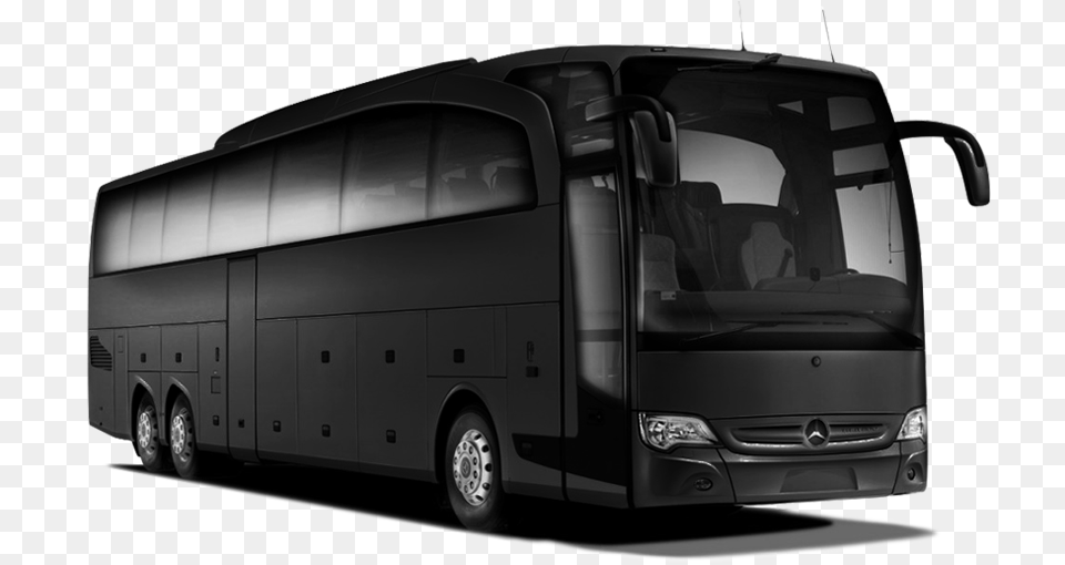 Coach Bus Black, Transportation, Vehicle, Tour Bus, Machine Free Png Download