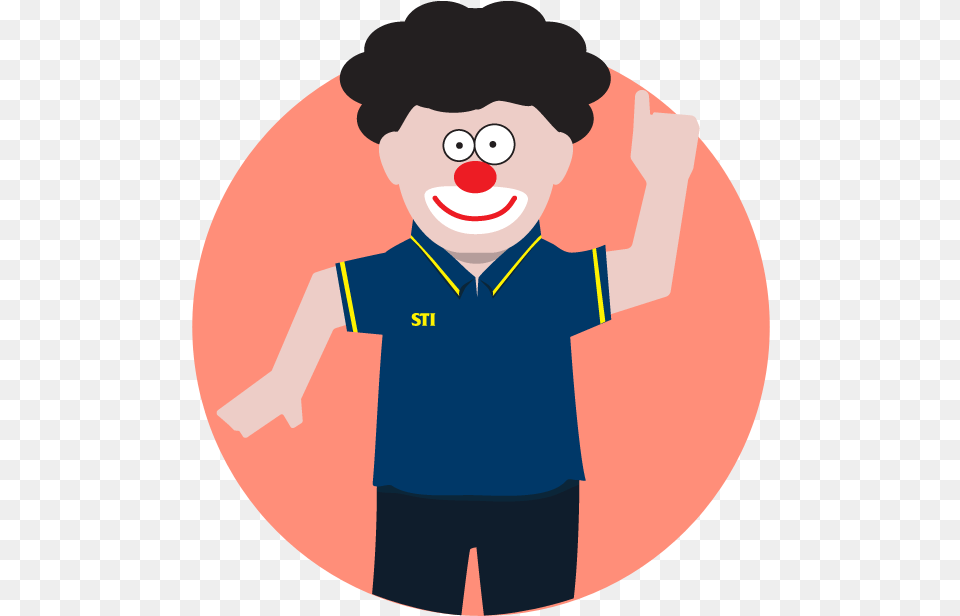 Coach Clown Cartoon, Photography, Person, Face, Head Png