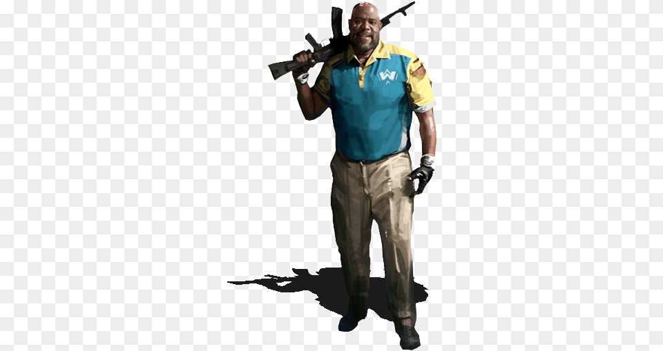 Coach Left 4 Dead 2 Personajes, Weapon, Firearm, Rifle, Gun Png Image