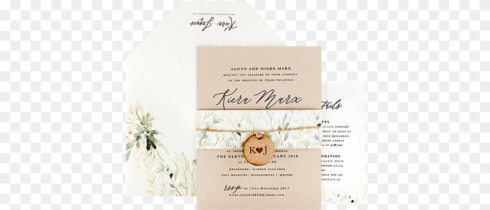 Coachella Invitation Envelope, Text, Business Card, Paper Png Image