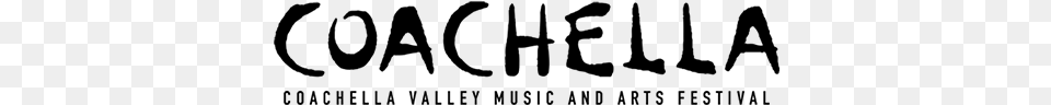 Coachella Music Festival Logo, Gray Png Image