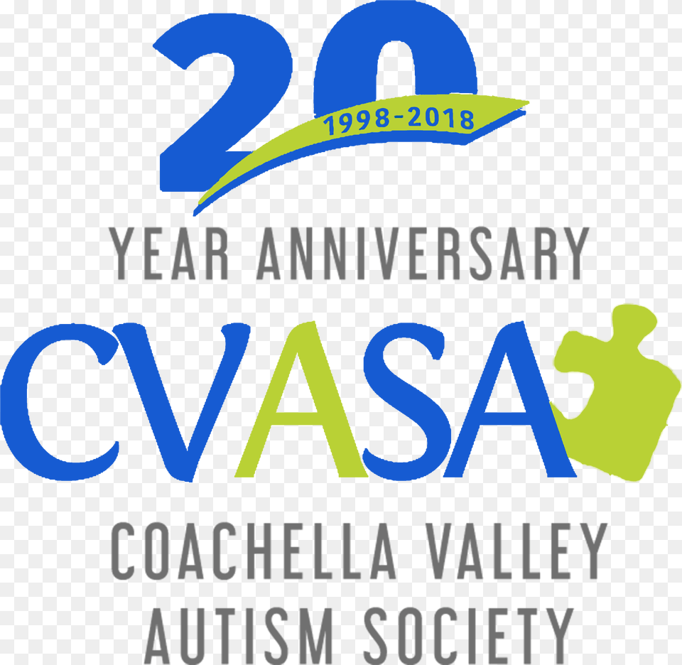 Coachella Valley Autism Society Of America, Logo, Person, Advertisement, Poster Free Transparent Png