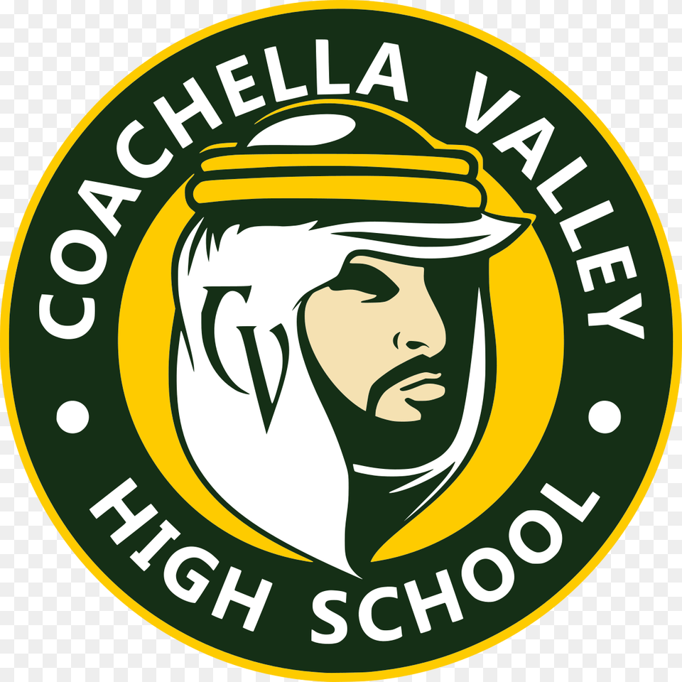 Coachella Valley High School, Logo, Adult, Male, Man Free Png Download