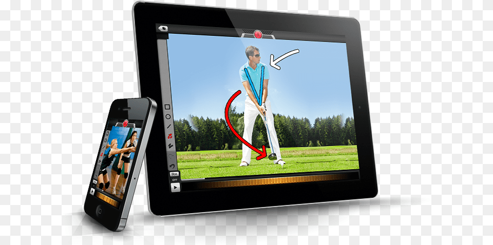 Coachs Eye Sports Video Analysis App Leisure, Computer, Electronics, Tablet Computer, Mobile Phone Free Png Download