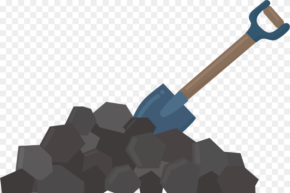 Coal Clipart, Device, Shovel, Tool Png