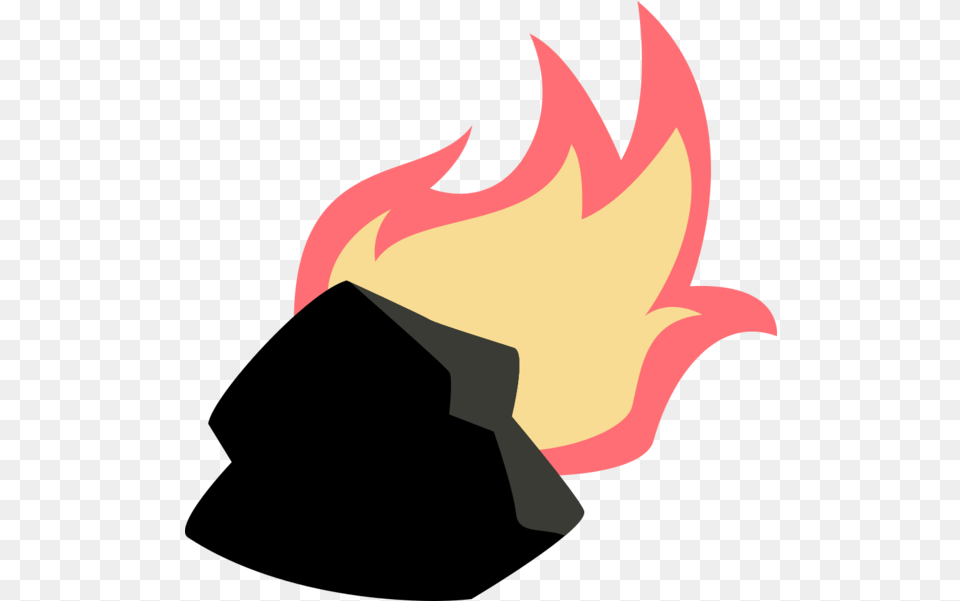 Coal Cutie Mark Coal Cutie Mark, Fire, Flame, Light, Animal Free Png