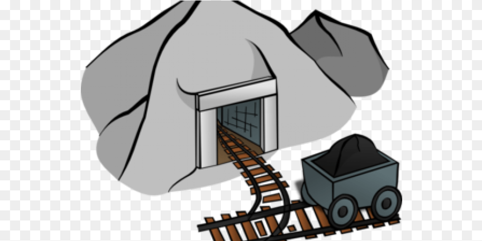 Coal Mine Clipart Coal Mining Clipart, Tunnel, Outdoors, Nature, Person Png Image