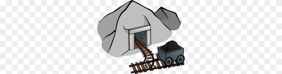 Coal Miner Clipart, Nature, Outdoors, Tunnel Png