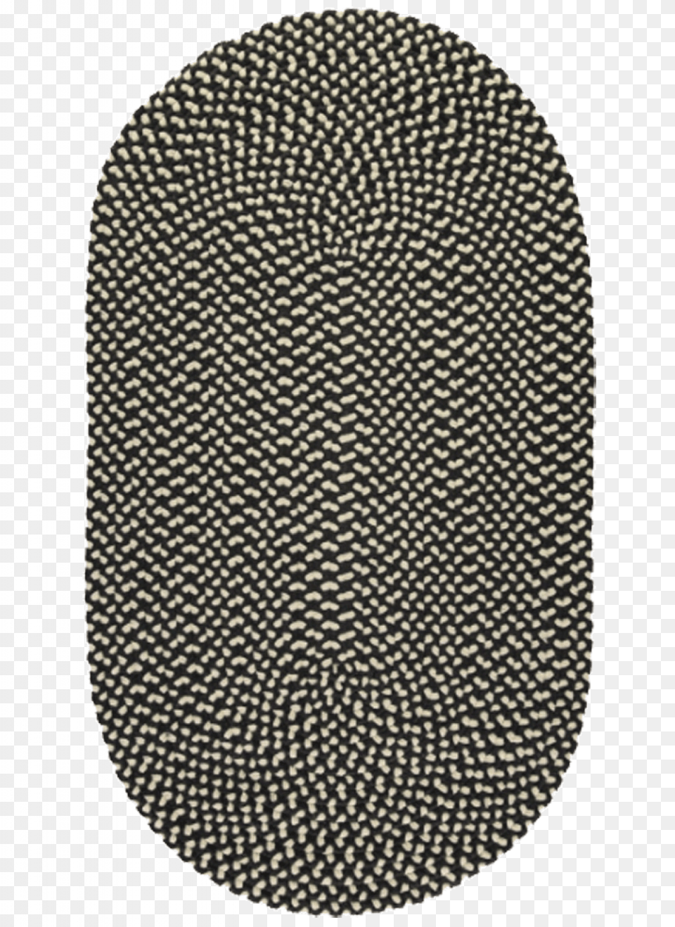 Coal Oval Braided Rug Recycled Plastic, Home Decor Free Png Download