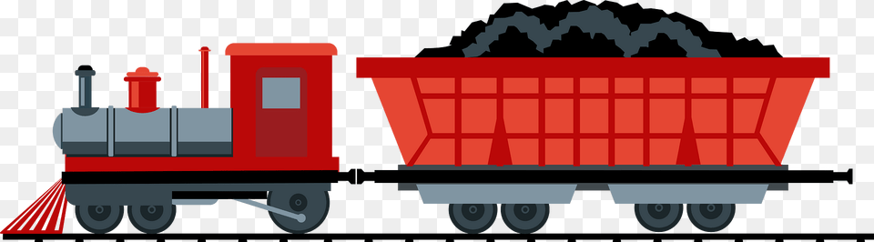 Coal Train Clipart, Machine, Wheel, Railway, Transportation Free Png Download