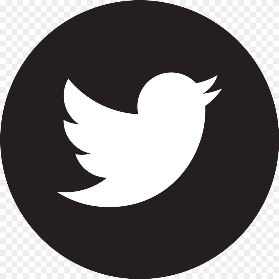 Coarse Black Twitter Graphic Round Twitter Logo Svg, Animal, Fish, Sea Life, Shark Free Png