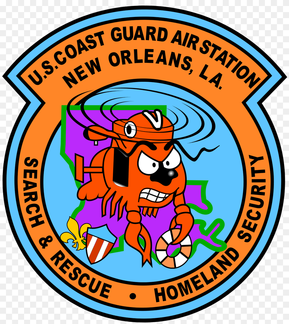 Coast Guard Air Station New Orleans, Logo, Badge, Symbol, Emblem Png