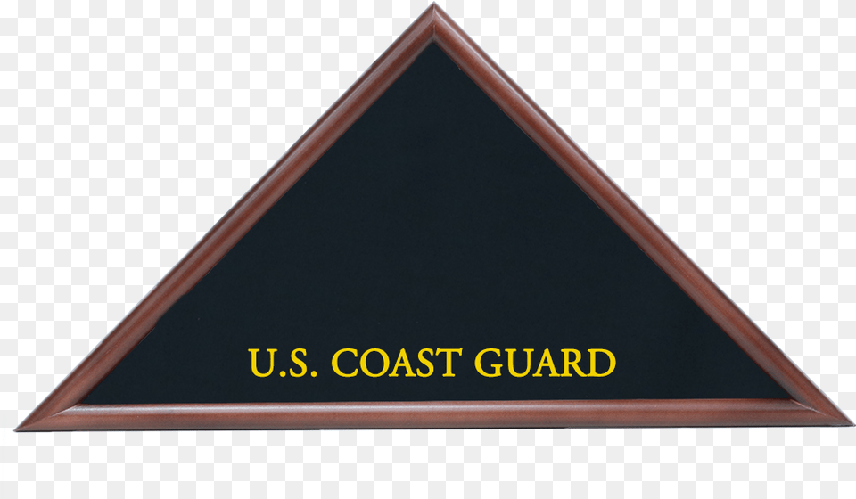 Coast Guard Hero Memorial Flag Case Triangle, Blade, Dagger, Knife, Weapon Free Png Download