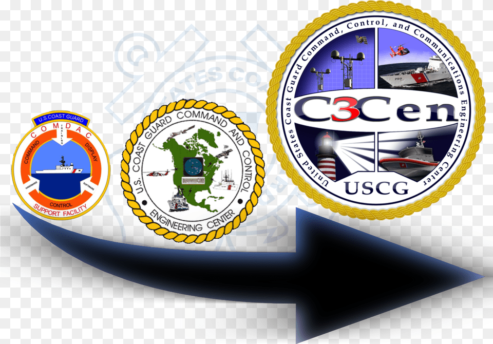 Coast Guard Image, Badge, Logo, Symbol, Boat Free Png