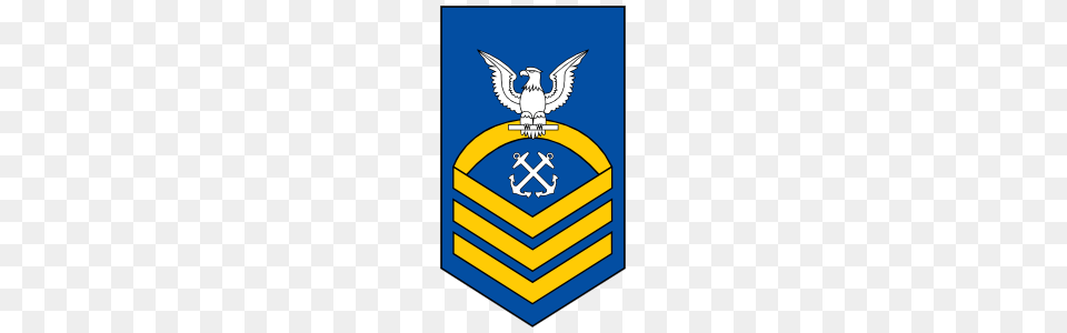Coast Guard Rank E Command Master Chief Petty Officer Sticker, Emblem, Symbol, Logo, Animal Free Png Download