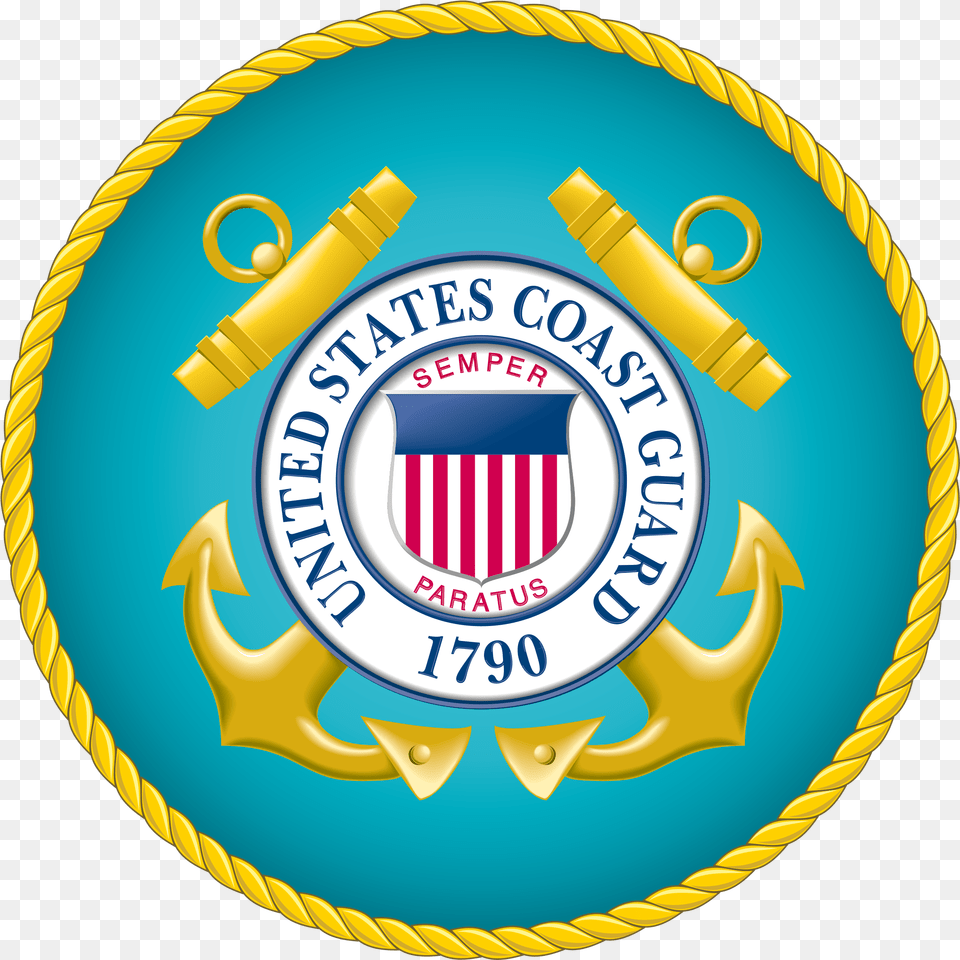 Coast Guard Seal, Badge, Logo, Symbol, Emblem Png
