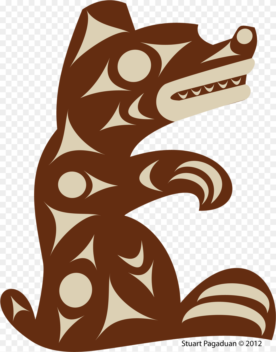 Coast Salish Bear Art, Animal, Fish, Sea Life, Shark Free Transparent Png