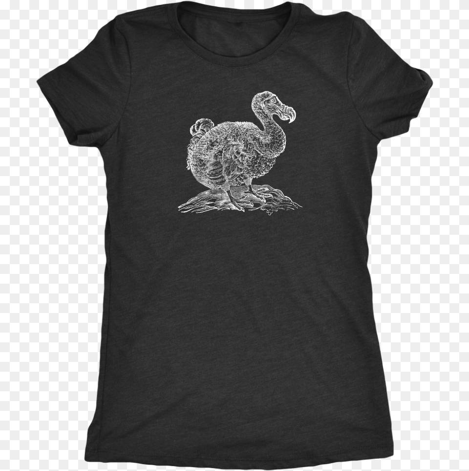 Coast Up Triblend Charcoal Black Triblend, Clothing, T-shirt, Animal, Bird Free Png