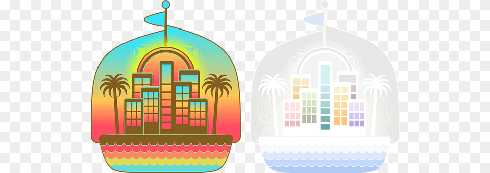 Coastal Apartments Art, Graphics, Disk Free Transparent Png