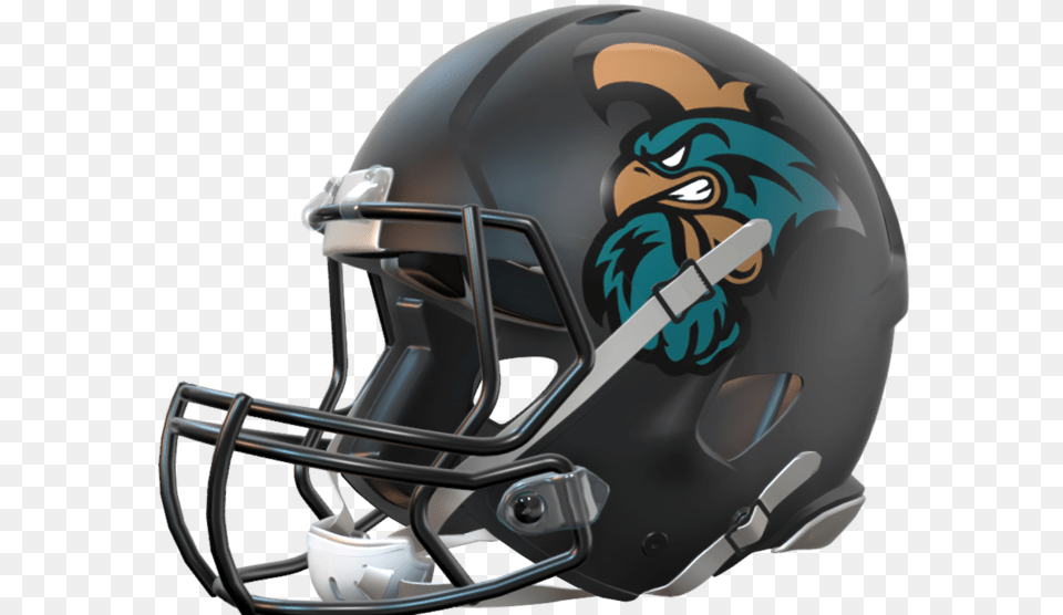 Coastal Carolina Beats Campbell 58 21 In A Game Played Game, American Football, Football, Football Helmet, Helmet Free Png Download