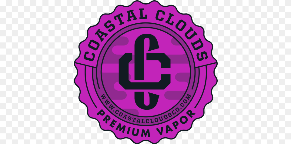 Coastal Clouds Liquid, Logo, Badge, Symbol, Ammunition Png Image