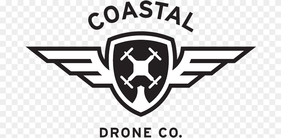 Coastal Drone Co Logo, Emblem, Symbol Free Transparent Png